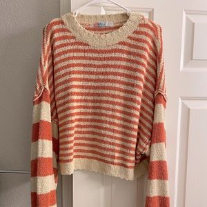 Free people knit striped Oversized sweater - FP Beach
